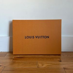 Authentic Louis Vuitton Gift Box and Receipt Folder